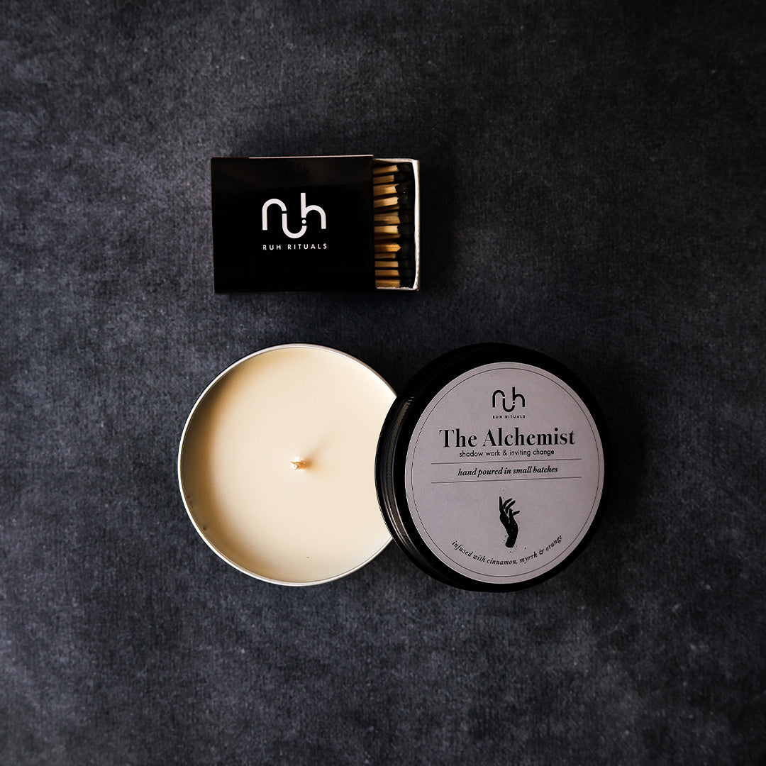 The Alchemist Travel Candle